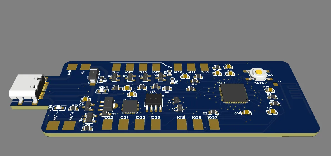 Flexible Control PCB for Wearables